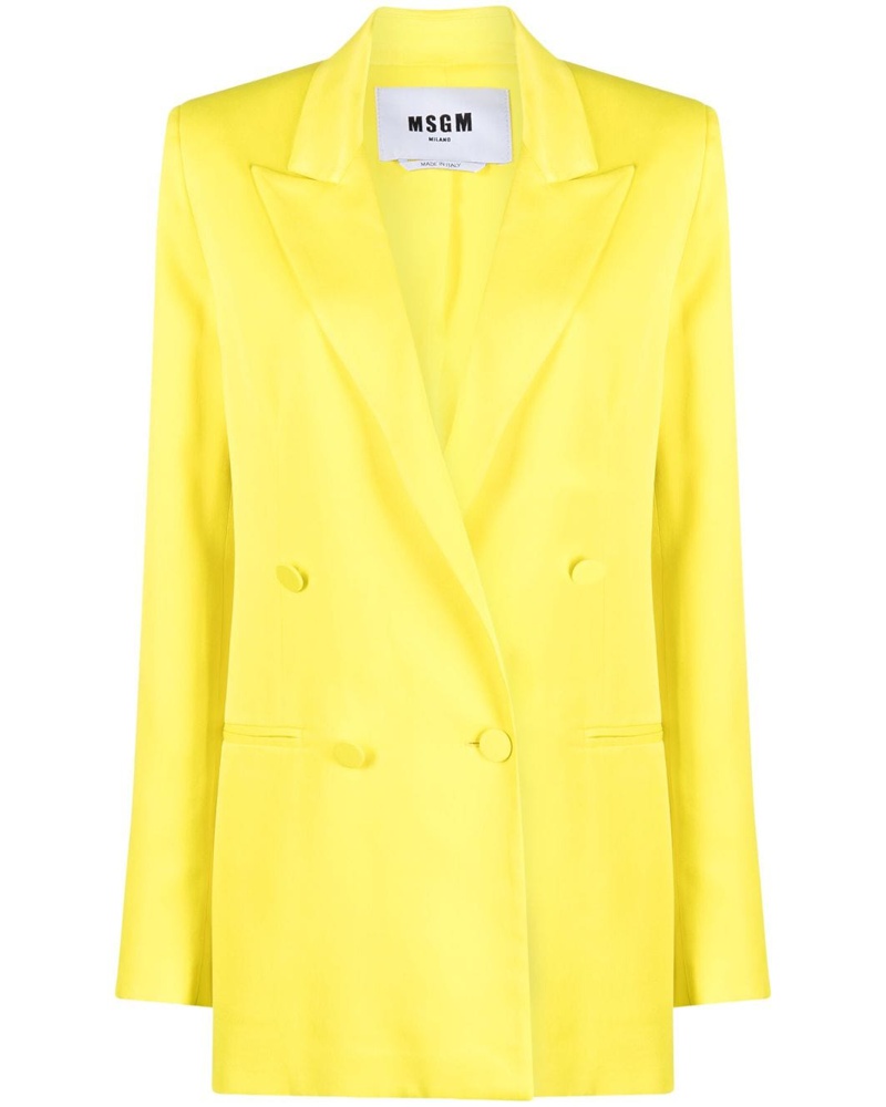 MSGM Damen Doppelreihiger Blazer MSGM Damen Doppelreihiger Blazer