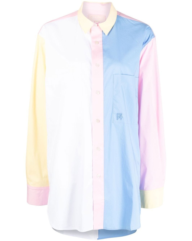 BAPE Damen BAPY BY *A BATHING APE® Hemd in Colour-Block-Optik