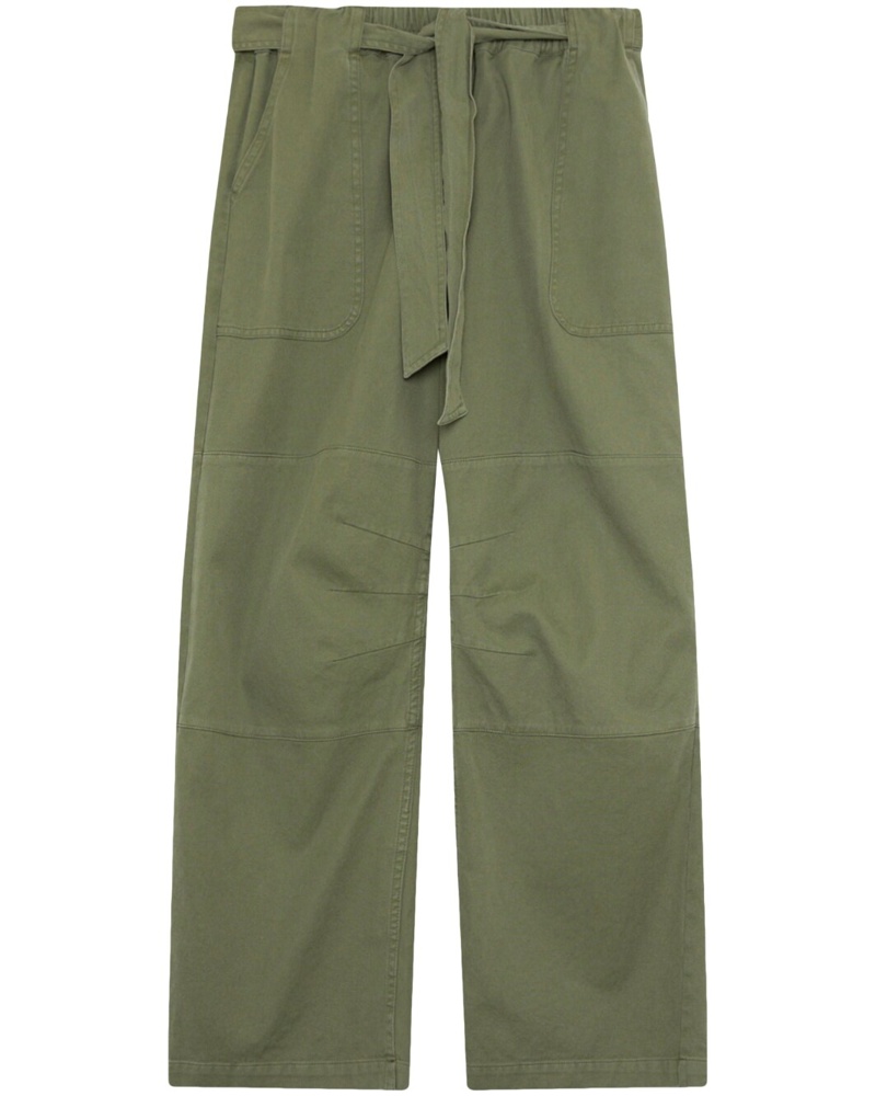 Jonathan Simkhai Damen Cropped-Hose mit Bindegürtel Jonathan Simkhai Damen Cropped-Hose mit Bindegürtel