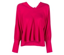 Bluse mit V-Ausschnitt
