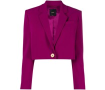 Einreihiger Cropped-Blazer