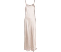 Langes Seidenkleid