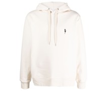 Hoodie mit Logo-Stickerei