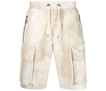 Ausgeblichene Cargo-Shorts