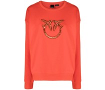 Sweatshirt mit Logo-Applikation
