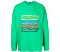 Langarmshirt mit Logo-Print