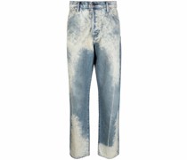 Jeans mit Acid-Wash-Effekt