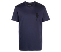 T-Shirt mit Blitz-Patch