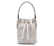 Shopper mit Monogramm-Print