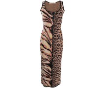 Kleid mit Animal-Print