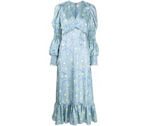 Seidenkleid mit Print