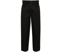Valenti belted cotton trousers
