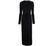 Wickelkleid mit Kapuze