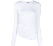 Sweatshirt mit Raffung