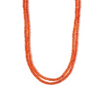 14kt Gelbgoldhalskette mit Perlen