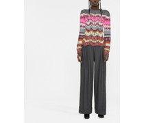 Klassischer Intarsien-Pullover