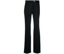 High-Waist-Hose mit geradem Bein