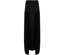 Langer Rock mit Cut-Outs