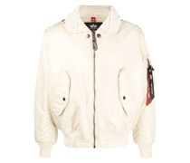 Bomberjacke mit Puffärmeln