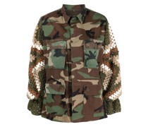 TU LIZE' Jacke mit Camouflagemuster