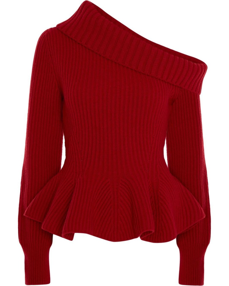 Alexander McQueen Damen Pullover mit Schößchen
