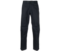 Gerade Hose mit Logo-Patch