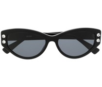 Sonnenbrille mit rundem Gestell