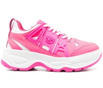 Sneakers mit Logo-Patch