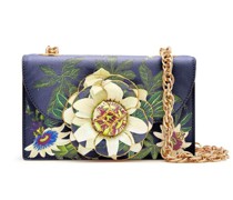 Tasche mit Blumenapplikation