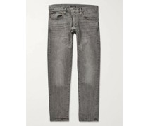 Warren schmal geschnittene Jeans aus Stretch-Denim