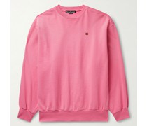 Fiah Sweatshirt aus Baumwoll-Jersey mit Logoapplikation