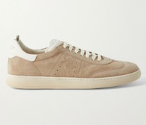 Kombo Sneakers aus Veloursleder mit Lederbesätzen