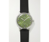 Marlin Automatic 40mm Stainless Steel and Leather Watch