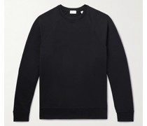 Sweatshirt aus „Flex“-Stretch-Biobaumwoll-Jersey