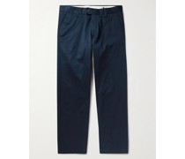 Clement 1699 gerade geschnittene Hose aus Twill aus einer Biobaumwolle mit Stretch-Anteil