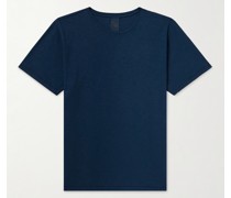 Roffe T-Shirt aus Flammgarn-Jersey aus Baumwolle