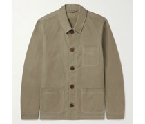 Organic Cotton-Ripstop Chore Jacket