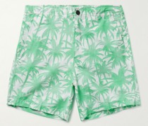 Calder Printed Mid-Length Swim Shorts
