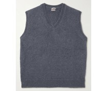 Mohair and Silk-Blend Sweater Vest