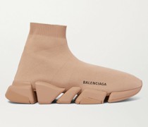 Speed 2.0 Slip-ons aus Stretch-Strick mit Logoprint