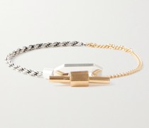 Armband aus Sterlingsilber mit Goldauflage