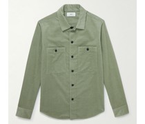 Cotton and Cashmere-Blend Corduroy Overshirt