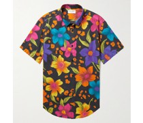 Floral-Print Cotton Shirt