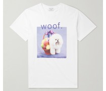 T-Shirt aus Baumwoll-Jersey mit Print