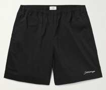 Tyler gerade geschnittene Shorts aus einer Baumwollmischung
