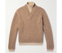Mehrlagiger Pullover aus Wolle