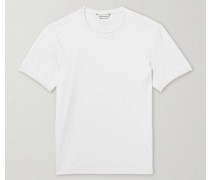 Refined T-Shirt aus Jersey aus mercerisierter Baumwolle