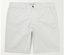 Nomad gerade geschnittene Chinoshorts aus Biobaumwoll-Twill