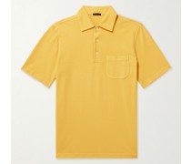 Polohemd aus Baumwoll-Piqué
