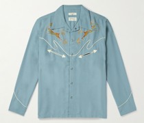 Gonzo Hemd im Western-Stil aus TENCEL™ Lyocell mit Stickereien